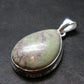 Raw Violet Kämmererite Kammererite Chrome Clinochlore Silver Plated Pendant from Turkey - 1.4" - 7.02 Grams