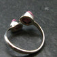 Bixbite Red Emerald Beryl Silver Ring From Utah USA - Size 8 - 2.29 Grams