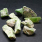 Rare Neon Tremolite Lot of 10 Crystals from Tanzania - 221.30 Carats