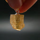 Imperial Topaz Crystal Pendant From Brazil - 0.8" - 2.34 Grams