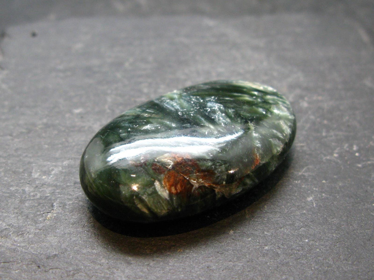 Large Polished Seraphinite Clinochlore Angels Wings Piece From Russia - 1.6" - 19.69 Grams