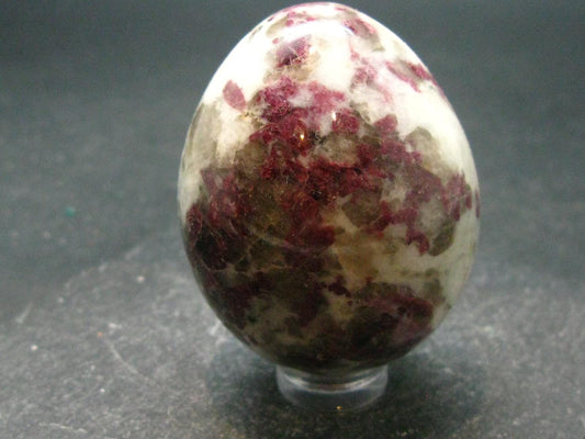 Red Tourmaline Egg From Brazil - 1.9"