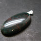 Bloodstone Silver Pendant From India - 1.5" - 6.0 Grams