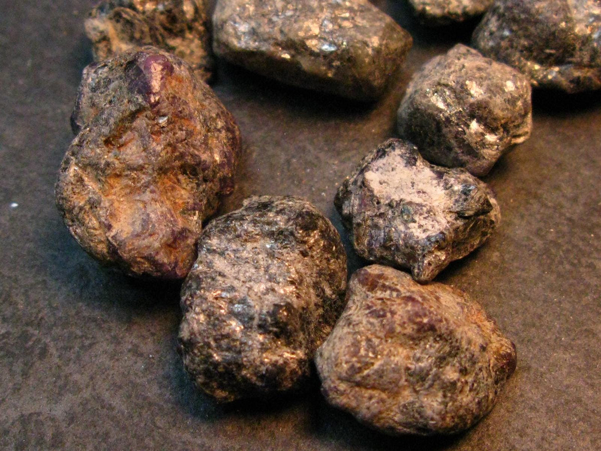 Lot of 10 Alexandrite Chrysoberyl Crystals From Zimbabwe - 34.16 Grams