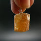 Imperial Topaz Crystal Pendant From Brazil - 1.0" - 6.72 Grams