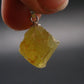Barite Crystal Silver Pendant From USA - 0.8" - 4.7 Grams