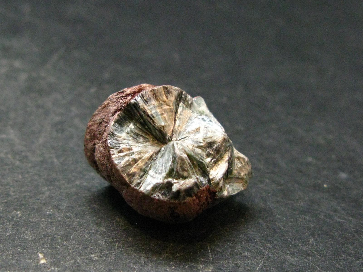 Nice Polished Seraphinite Clinochlore Stalactite From Russia - 0.7" - 6.16 Grams