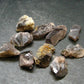 Lot of 10 Fine Axinite Crystals from Russia - 24.90 Grams