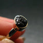 Terminated Brookite Crystal Silver Ring From Arkansas - Size 7 - 2.22 Grams