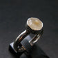 Phenakite Phenacite Crystal Silver Ring From Nigeria - Size 6 - 1.78 Grams