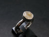 Phenakite Phenacite Crystal Silver Ring From Nigeria - Size 6 - 1.78 Grams