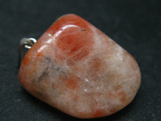 Sunstone Pendant From Tanzania - 1.2"
