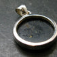 Very Rare Sterling Silver Nuumite Nuummite Pendant From Greenland - 1.4" - 7.80 Grams