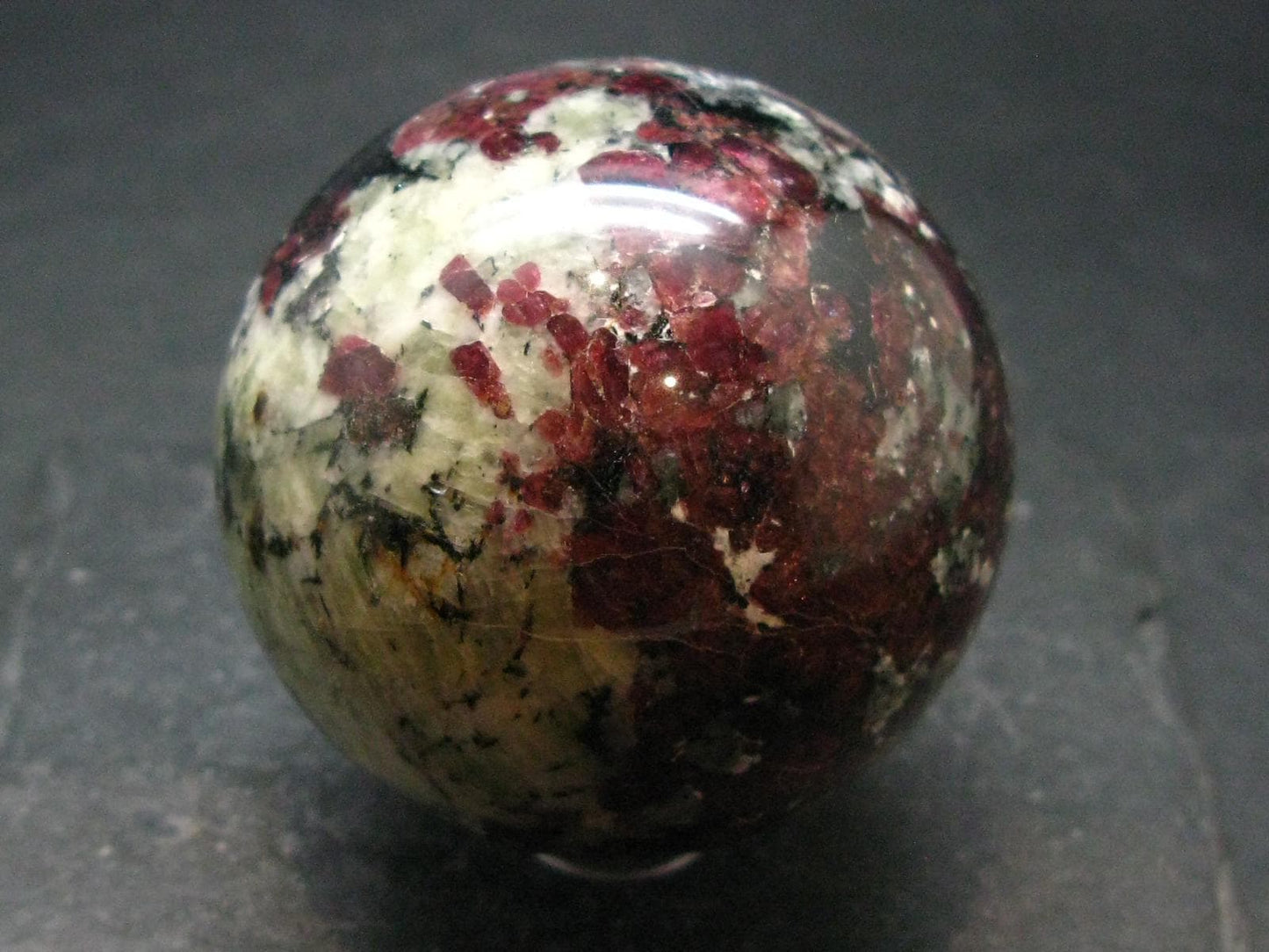 Nice Eudyalite Eudialite Sphere From Russia - 2.0"