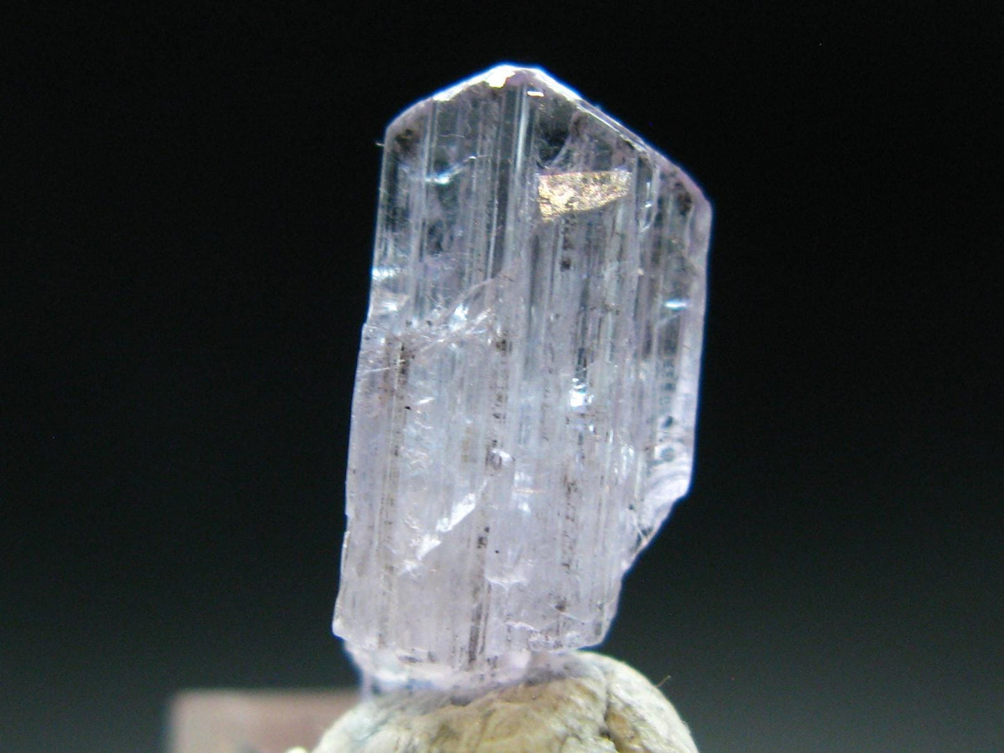 Tanzanite Gem Untreated Pink Crystal From Tanzania - 4.19 Carats - 0.6"