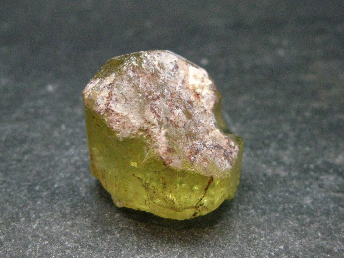 Large Gem Golden Apatite Crystal From Mexico - 0.7"