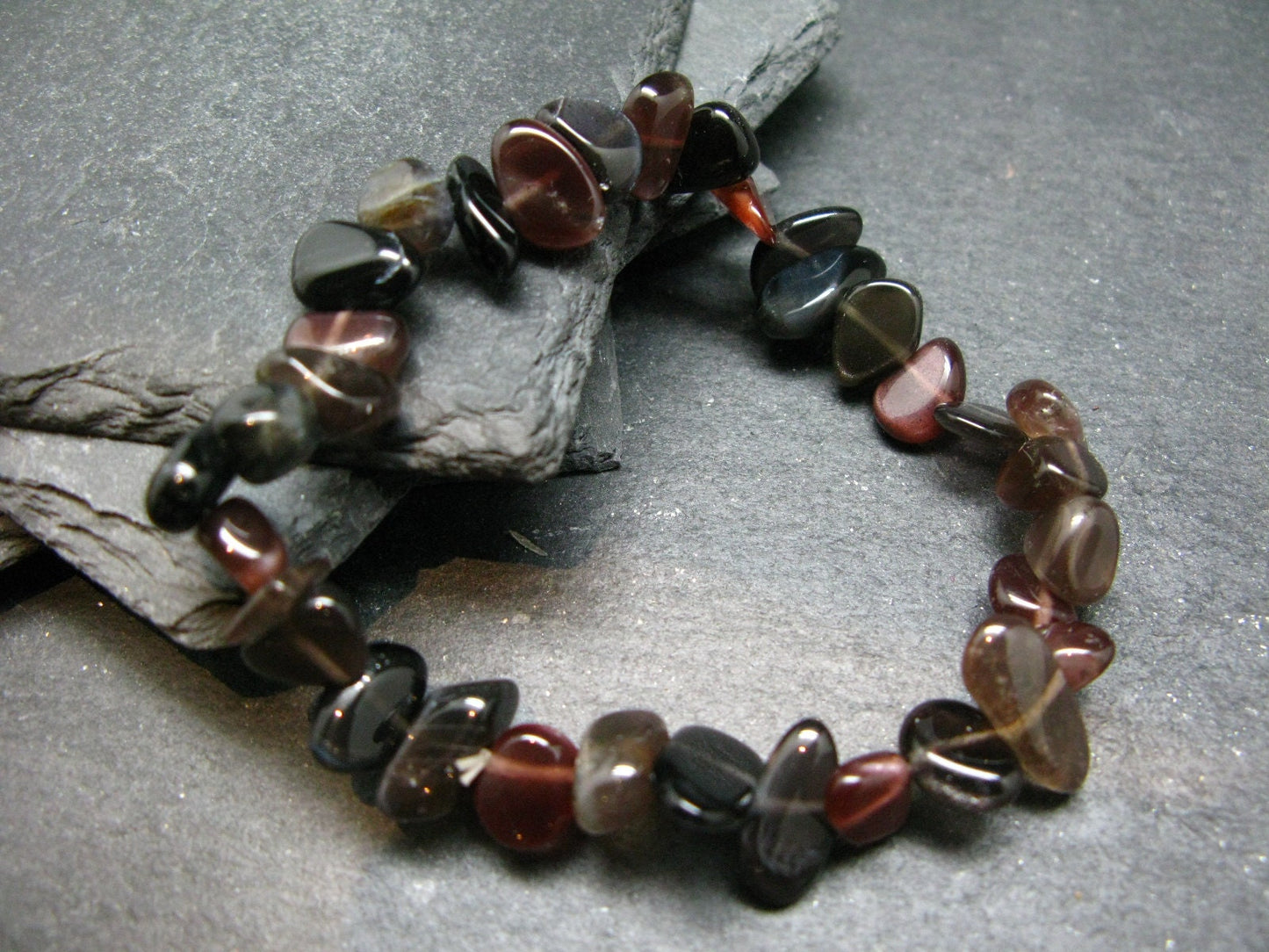 Scapolite Genuine Bracelet ~ 7 Inches ~ 10mm Tumbled Beads
