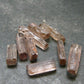 Lot of 10 Purple Scapolite Crystals from Afghanistan - 7.27 Grams