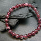 Strawberry Quartz Genuine Bracelet ~ 7 Inches ~ 6mm Round Beads
