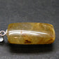 Rutilated Quartz Silver Pendant From Brazil - 1.1" - 3.85 Grams