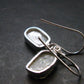 Natrolite Silver Earrings From Russia - 2.82 Grams