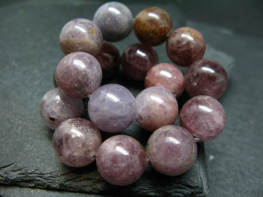 Spinel Genuine Bracelet ~ 7 Inches ~ 12mm Round Beads
