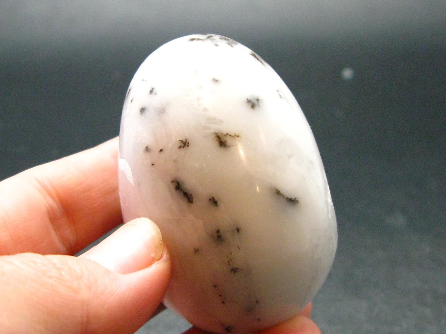 Rare Pink Opal Egg from Peru - 107.58 Grams, 2.2"