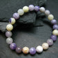 Tiffany Stone Violet Opal Genuine Bracelet ~ 7 Inches ~ 8mm Round Beads