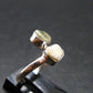 Phenakite Phenacite Crystal Silver Ring From Brazil - Size 7 - 2.29 Grams