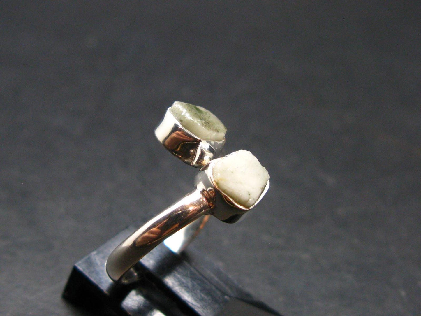 Phenakite Phenacite Crystal Silver Ring From Brazil - Size 7 - 2.29 Grams