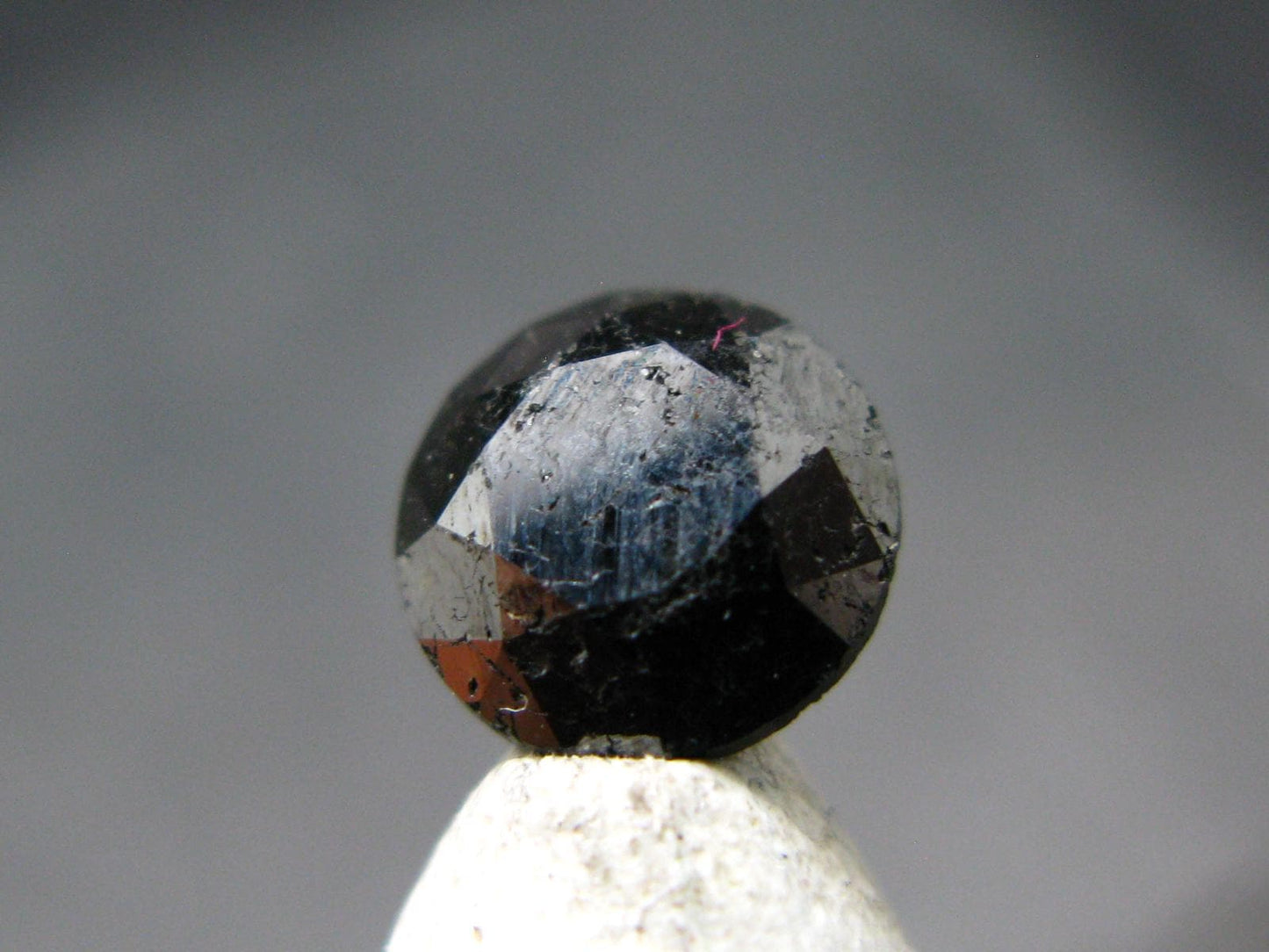 Rare Genuine Black Diamond Cut Stone From Congo - 1.52 Carats