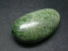 Chrome Diopside Tumbled Stone From Russia - 83.9 Grams - 2.4"