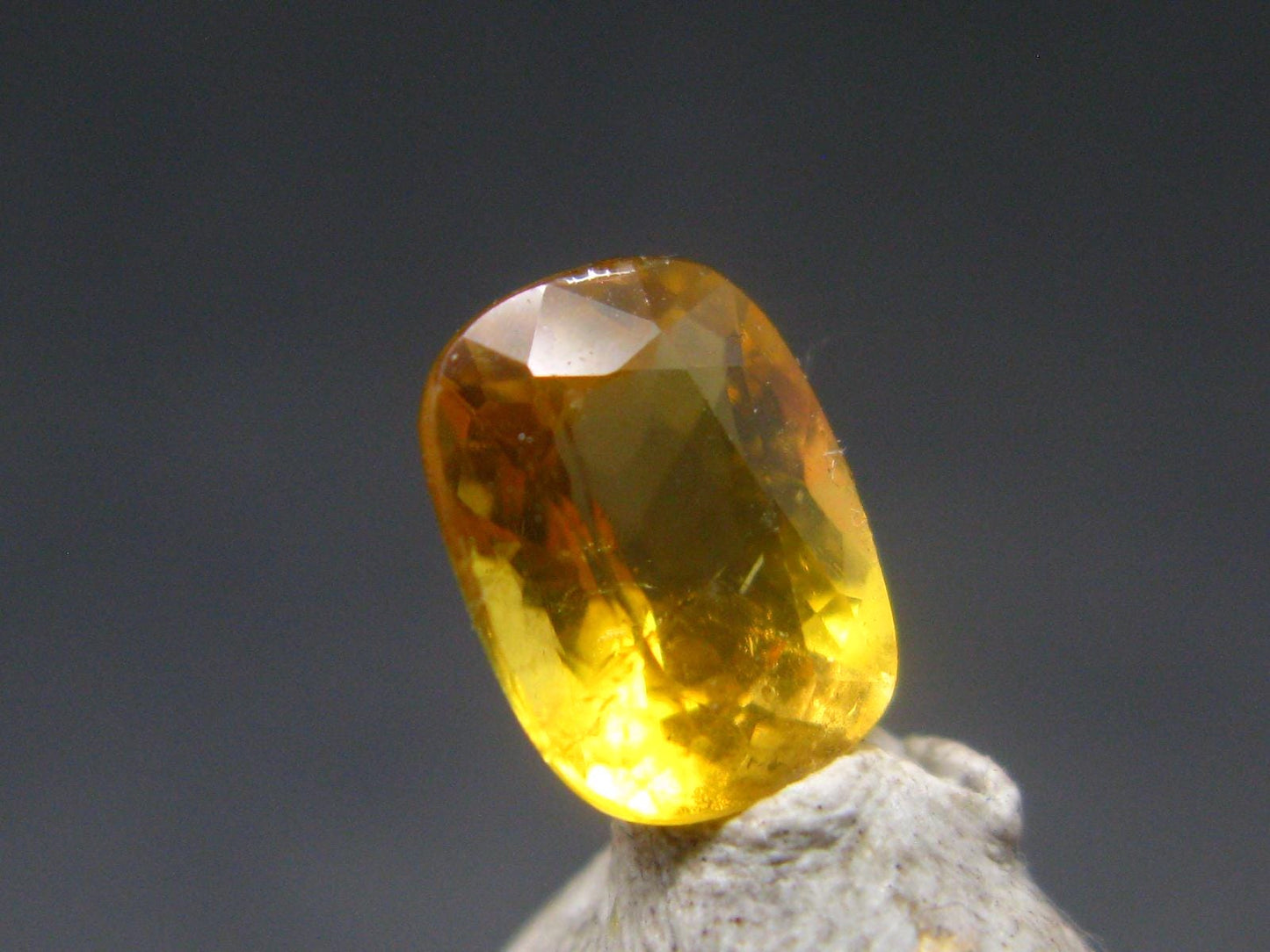 Rare Gem Chondrodite Cut Stone from Afghanistan - 1.28 Carats