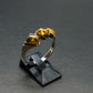 Natural Baltic Amber 925 Silver Ring - Size 8.25