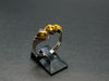 Natural Baltic Amber 925 Silver Ring - Size 8.25