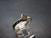Cute Gem Moldavite Sterling Silver Ring From Czech Republic - Size 7 - 1.9 Grams