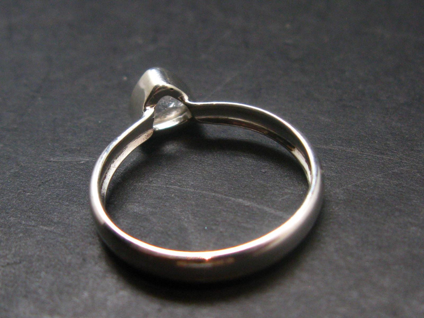 0.42 Carat Phenakite Phenacite Gem Sterling Silver Size 7 Ring from Russia - 1.64 grams