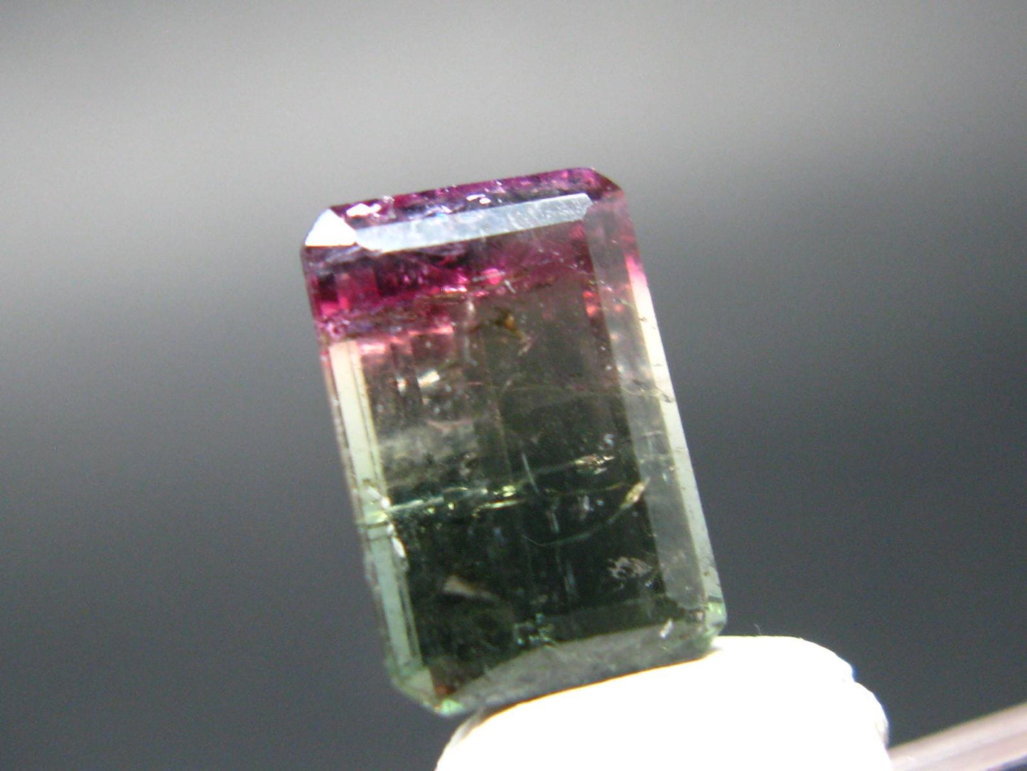 Watermelon Tourmaline Cut Stone Gem From Brazil - 2.97 Carats - 11x7mm