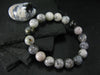 Merlinite Moss Agate Genuine Bracelet ~ 7 Inches ~ 10mm Round Beads