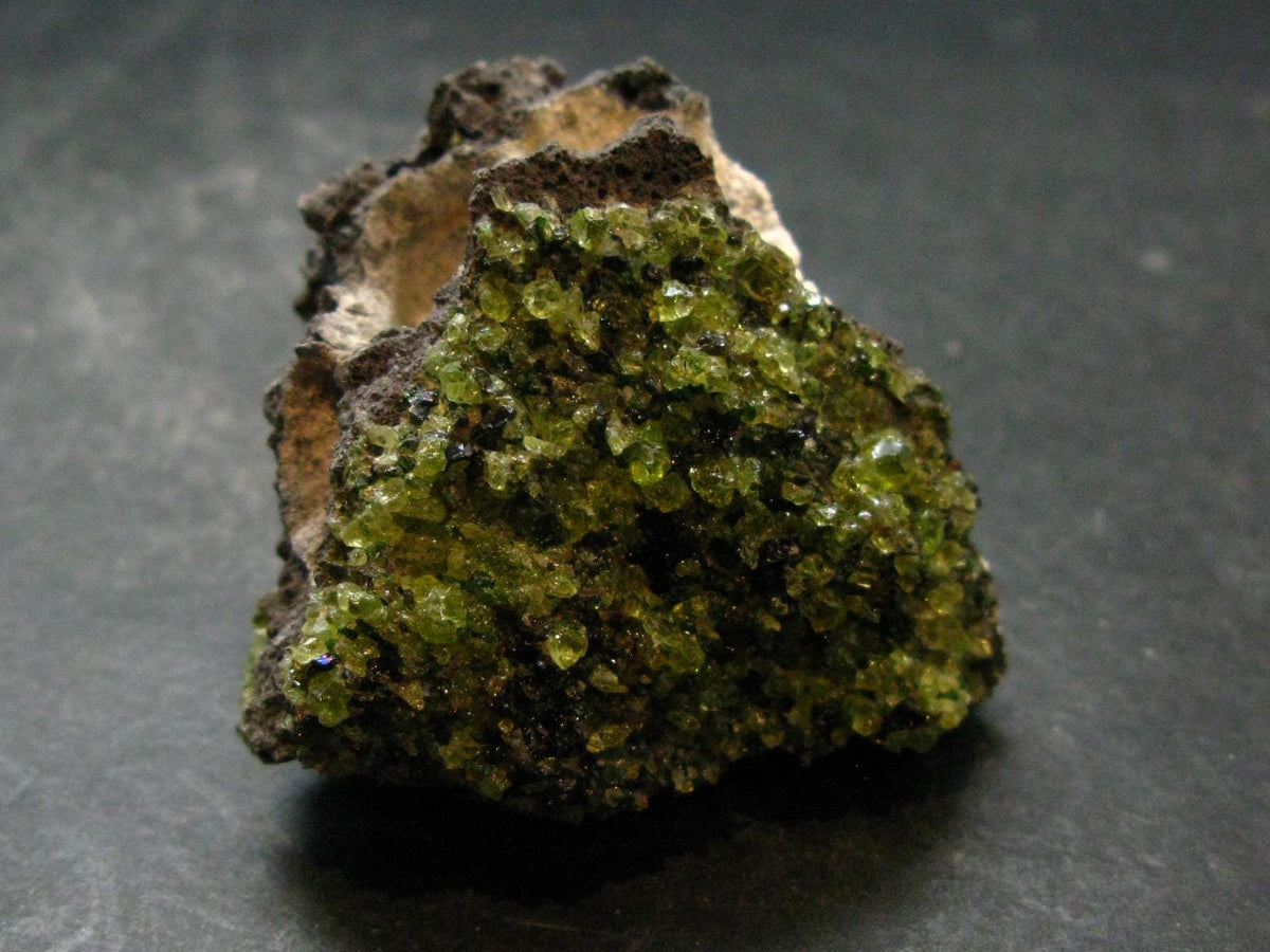 Rare Gem Peridot Cluster from Arizona, USA - 2.4"