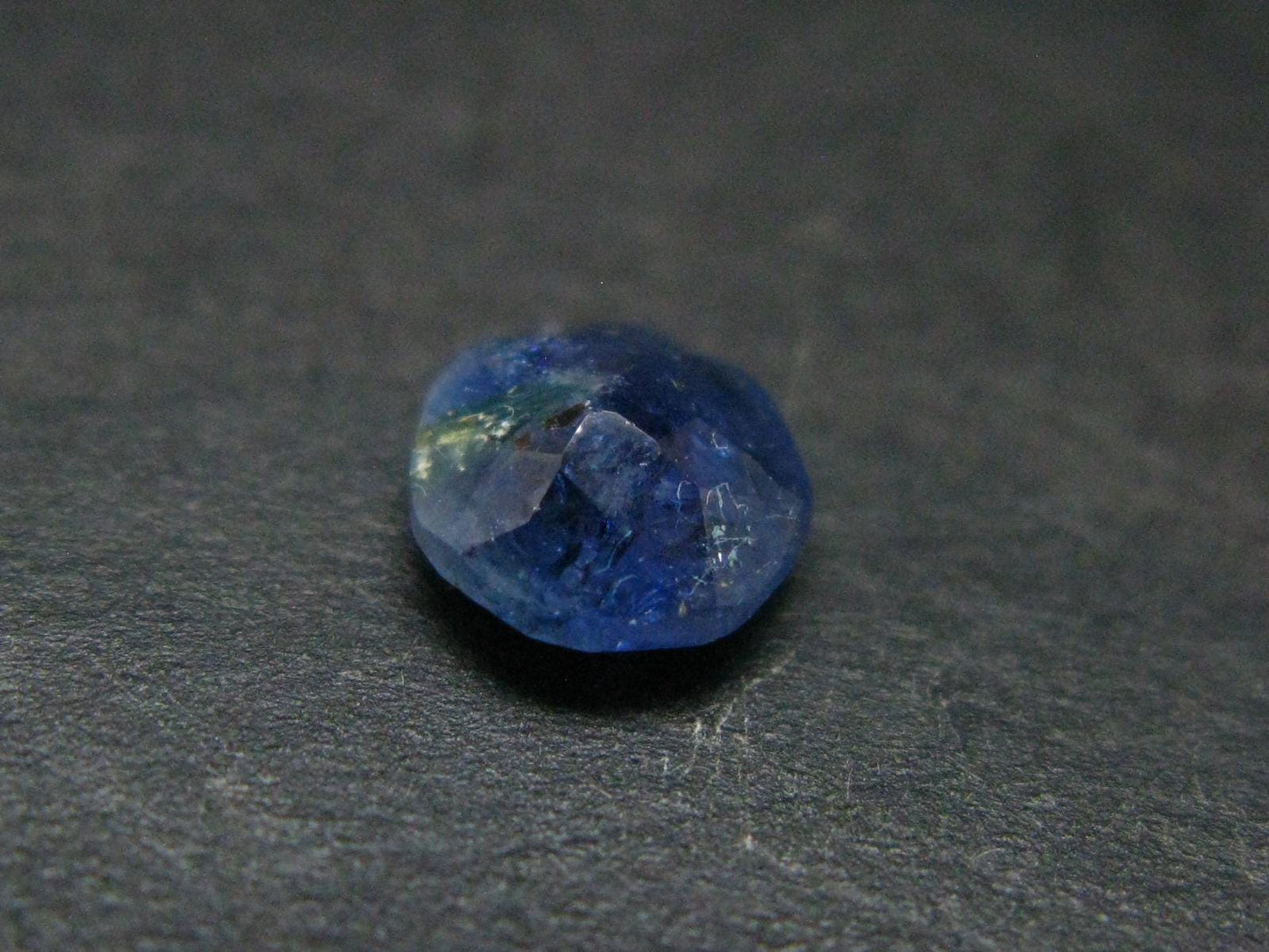Gem Benitoite Cut Stone From California - 1.26 Carats - 6.5x6.5mm