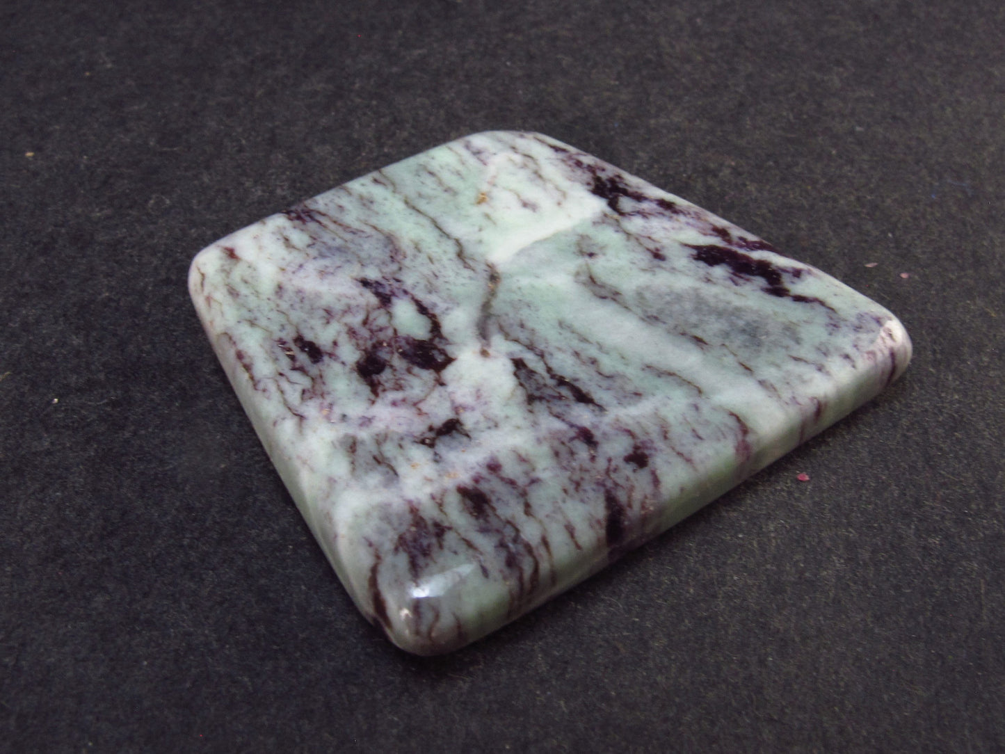 Very Rare Kammerrerite Chrome Clinochlore Tumbled Stone from Turkey - 1.5" - 18.4 Grams