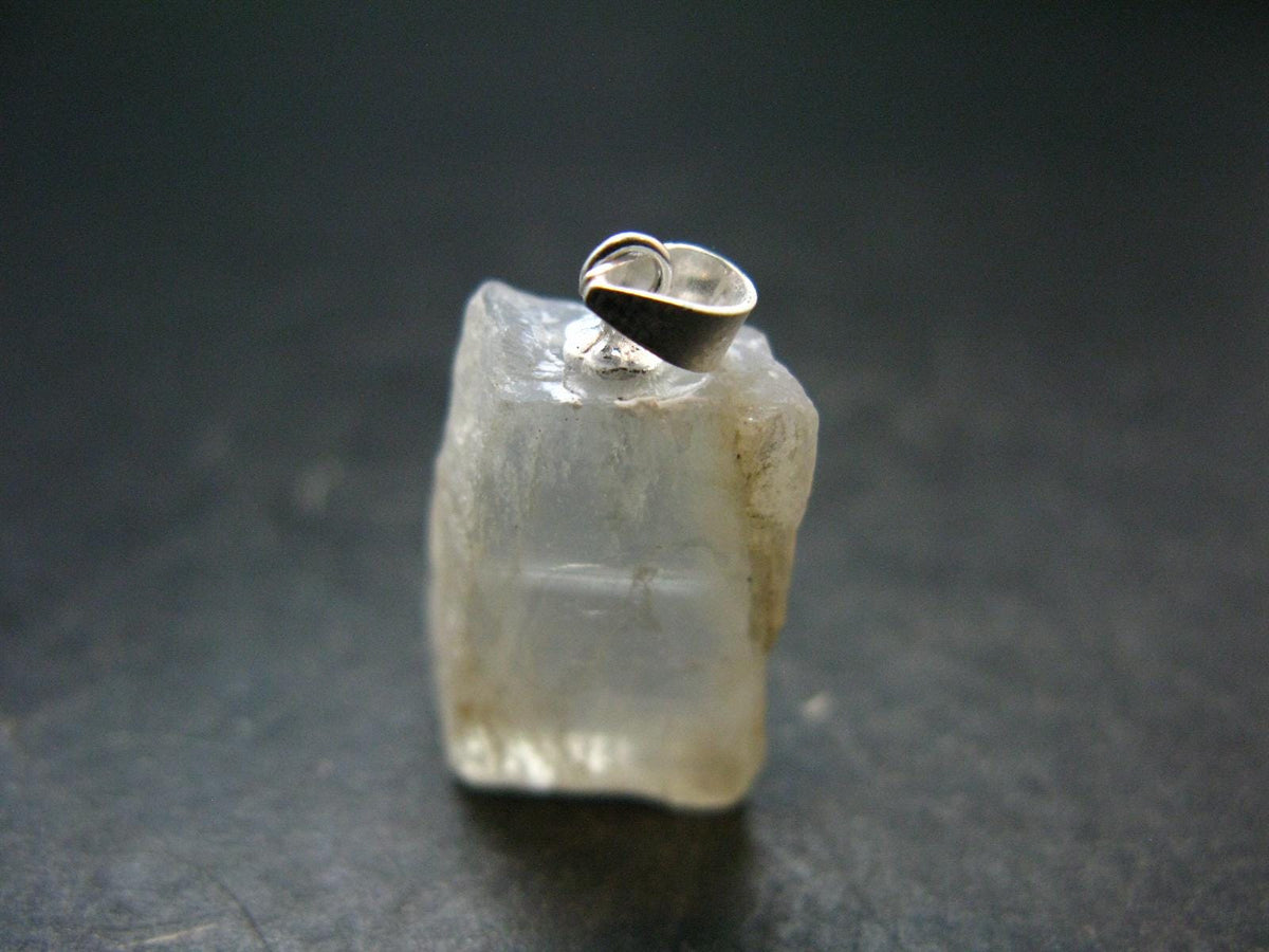 Natural Glow From Inside Moonstone 925 Silver Pendant - 1.0" - 3.51 Grams