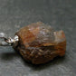 Rare Enstatite Crystal 925 Silver Pendant From Tanzania - 0.9" - 2.33 Grams