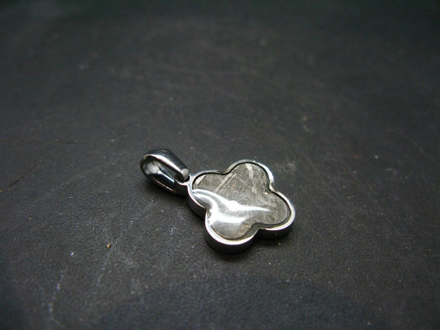 Muonionalusta Meteorite Pendant from Sweden - 0.9"