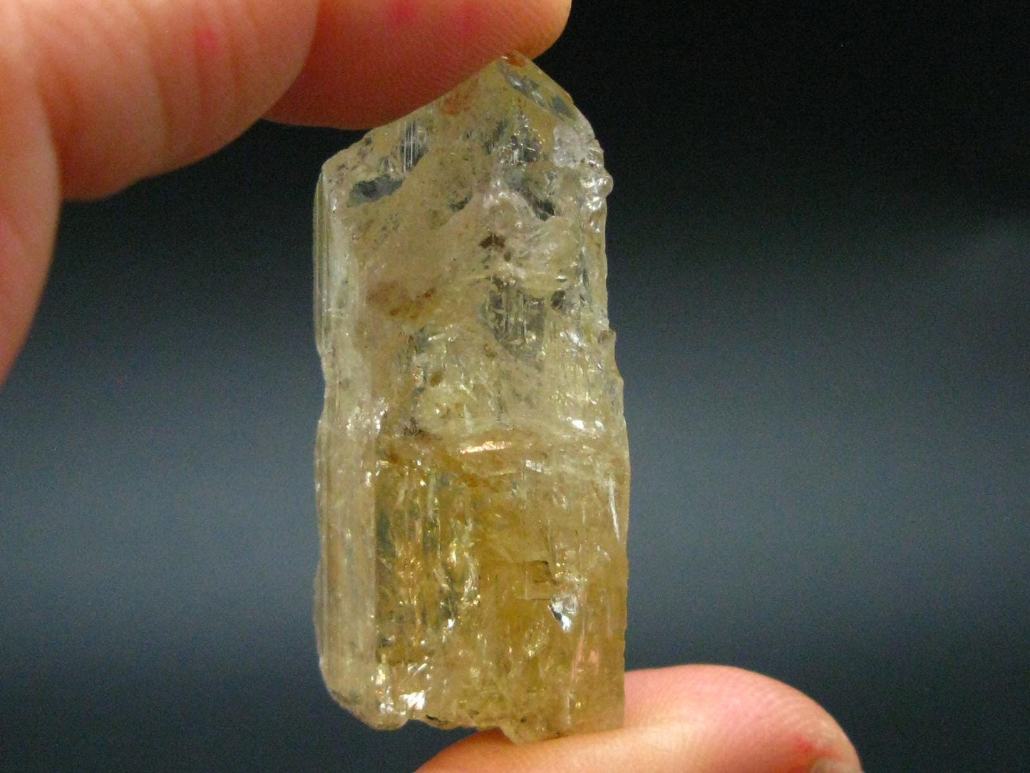 Imperial Topaz Crystal From Zambia - 1.5" - 104.10 Carats