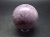 Purple Jade Sphere Ball From Turkey - 1.7"