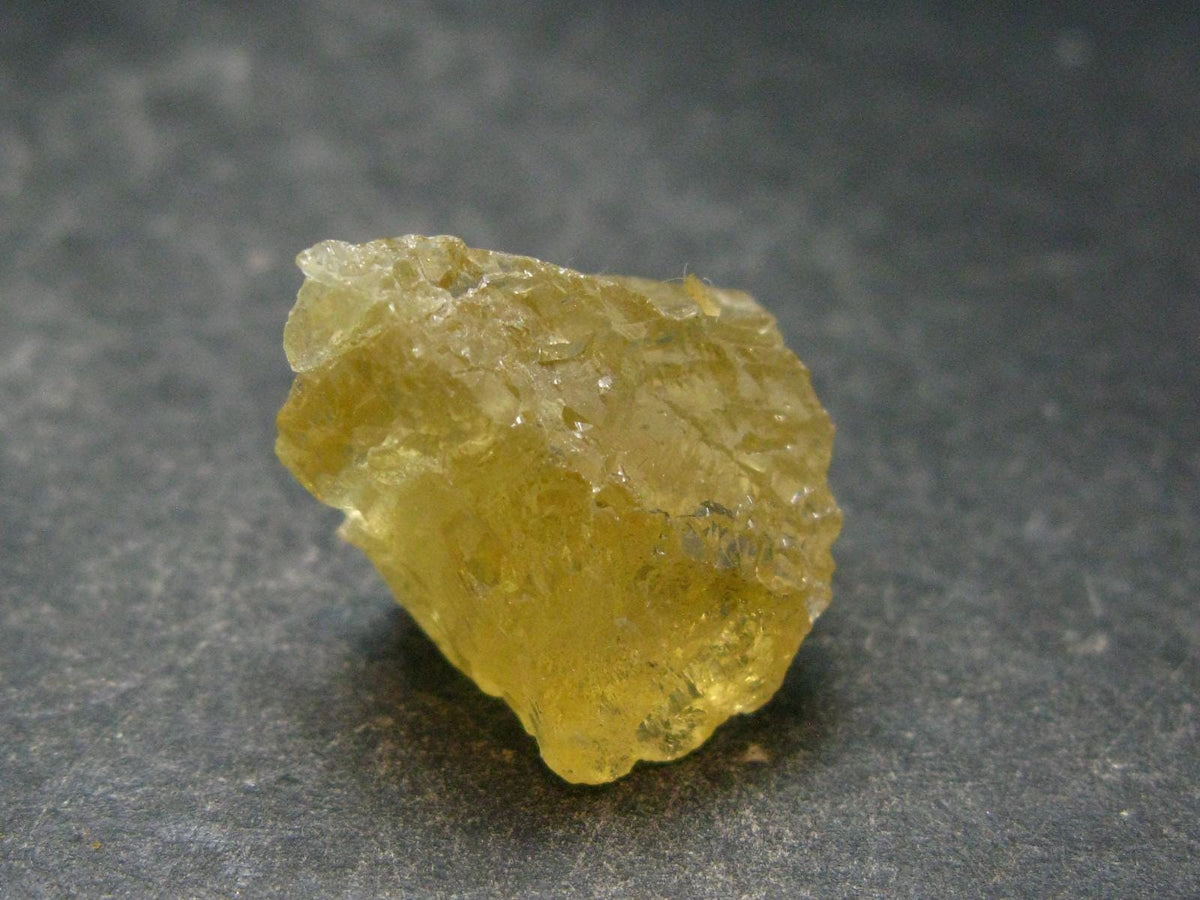 Etched Heliodor (Yellow Beryl) Crystal from Brazil - 22.70 Carats - 1.0"