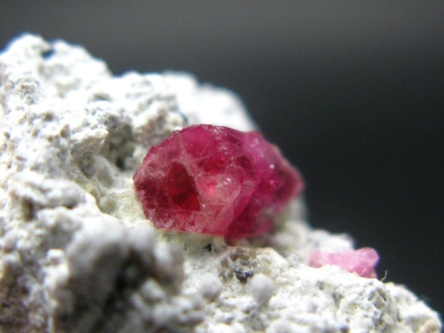 Rare Gem Bixbite Red Emerald Beryl Cluster From Utah USA - 1.2" - 6.32 Grams