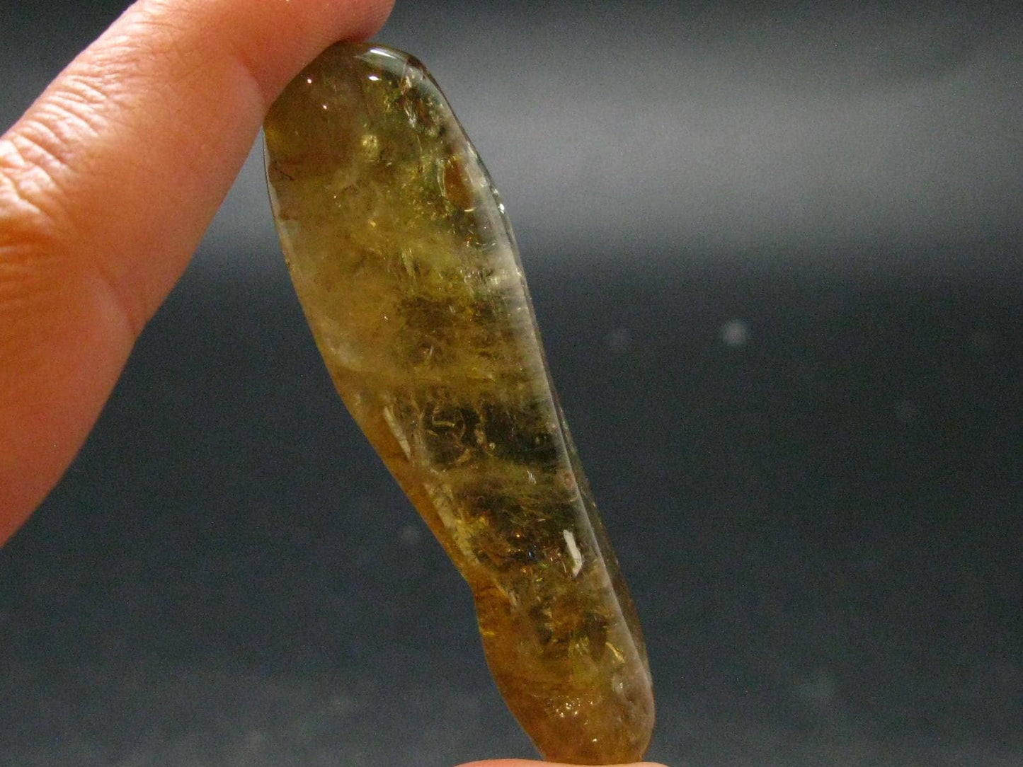 Stunning Natural Unheated Citrine Crystal from Zambia - 17.45 Grams - 2.4"